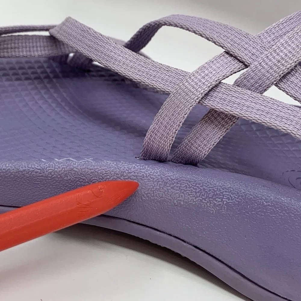 Chaco Youth Z/X1 Strap Size 5 Lavender Frost Water Sport Hiking Sandals Girls